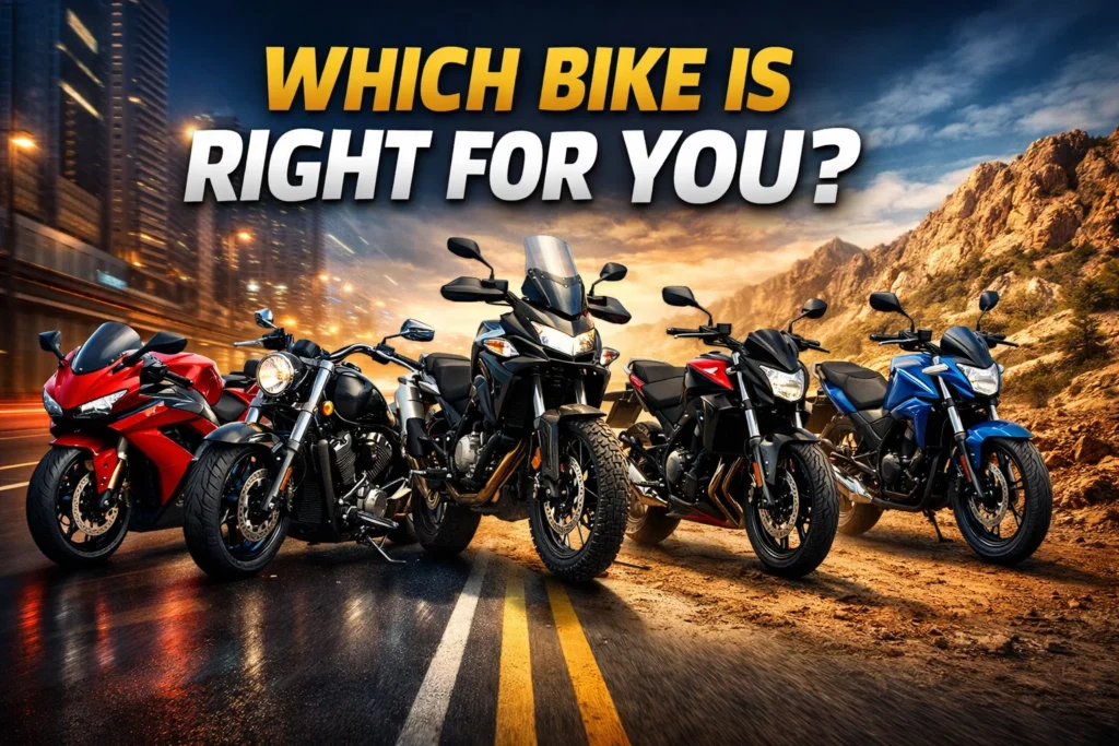 Bike Types and Segments Explained A Complete Guide to Choosing the Right Motorcycle