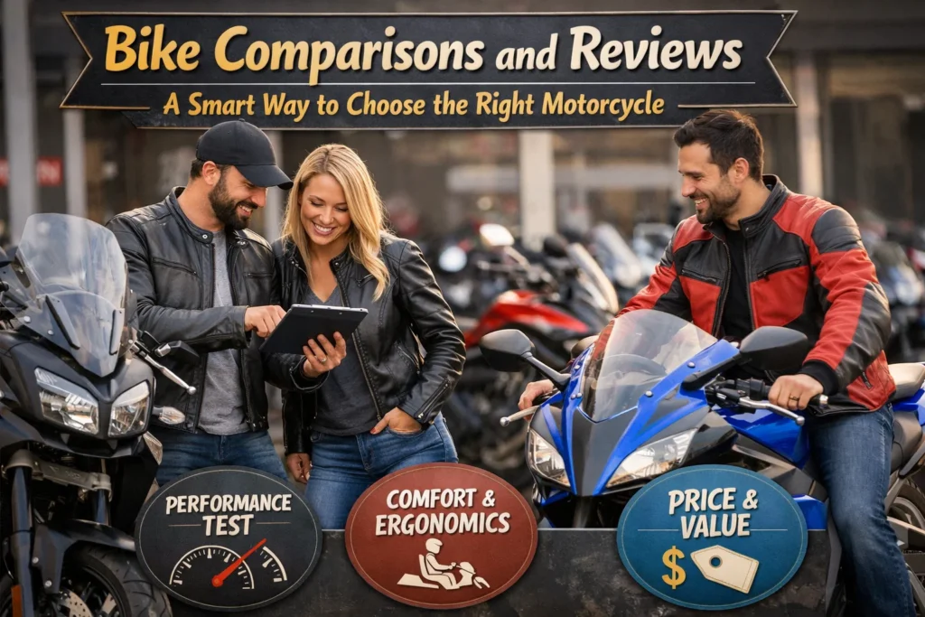 Bike Comparisons and Reviews A Smart Way to Choose the Right Motorcycle